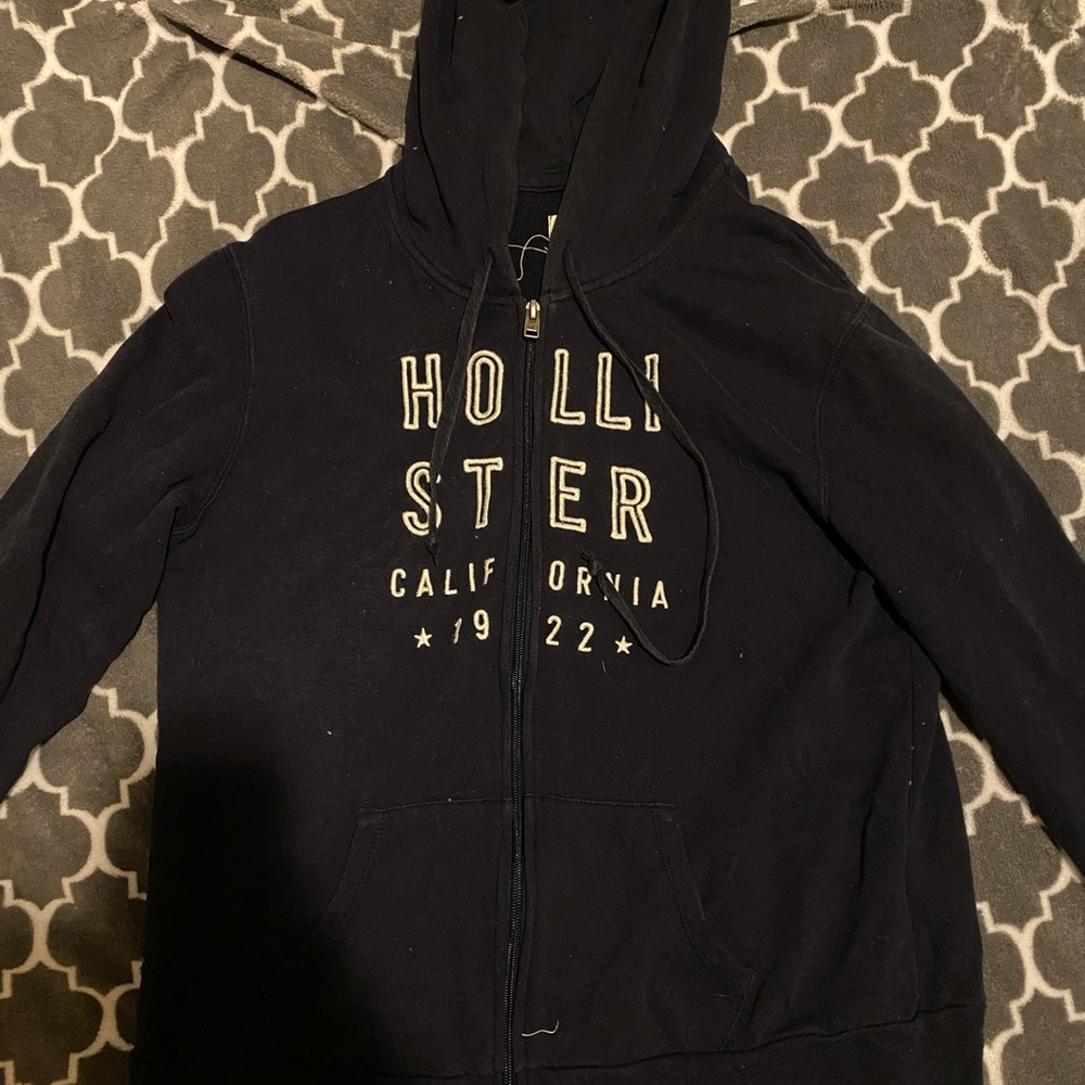 Holistic zip up jacket sweater hoodie